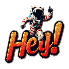 [LINEスタンプ] スペースメッセージ！