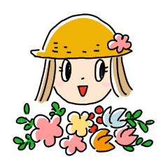 [LINEスタンプ] 花屋クリザンテーム