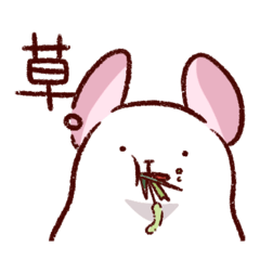 [LINEスタンプ] チンチラのうの