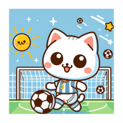 [LINEスタンプ] しろねこスポーツコレクション