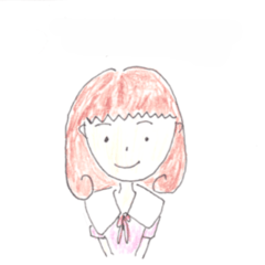 [LINEスタンプ] かわいい女の子の手書きスタンプの画像（メイン）