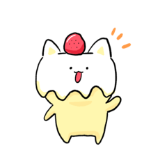 [LINEスタンプ] 甘ねこ