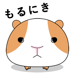 [LINEスタンプ] モルモットのもるニキ【日常会話編】