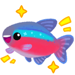 [LINEスタンプ] 幸せな熱帯魚 4