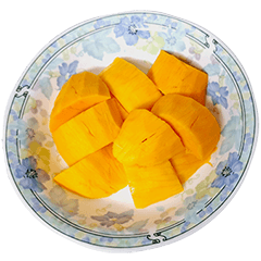 [LINEスタンプ] 食品シリーズ : マンゴー #17