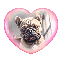 [LINEスタンプ] gorotanPugの画像（メイン）