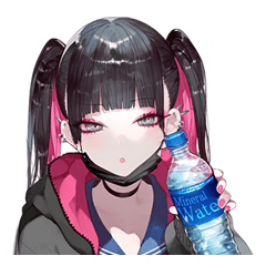[LINEスタンプ] 地雷系ひよこ店長スタンプ2024夏