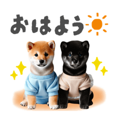 [LINEスタンプ] 日常スタンプ かわいい子犬達