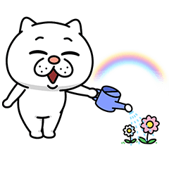 [LINEスタンプ] 組み合わせて動く★ウザ～～い猫【繁体字】