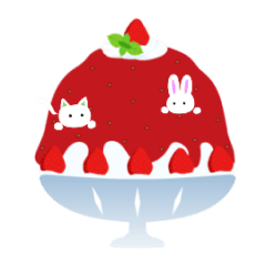 [LINEスタンプ] かき氷＆フルーツ＆野菜ver.2