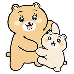 [LINEスタンプ] むぎちゃん (1)