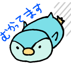 [LINEスタンプ] ペンギンの待ち合わせ