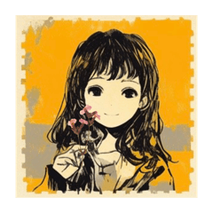 [LINEスタンプ] stamp stamp（レトロ）