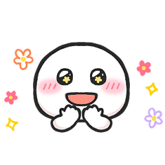 [LINEスタンプ] お花をほめるスタンプ