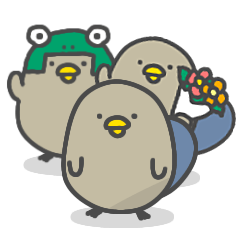 [LINEスタンプ] かもたま