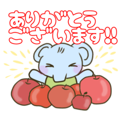 [LINEスタンプ] ぞうさんのまいにち