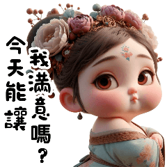 [LINEスタンプ] 小小貴妃