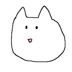 [LINEスタンプ] かわいくない ねこ