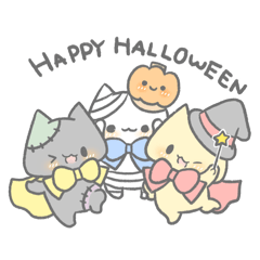 [LINEスタンプ] にゃんこヒーロー×ハロウィン リメイク版