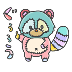 [LINEスタンプ] つぎはぎ動物①