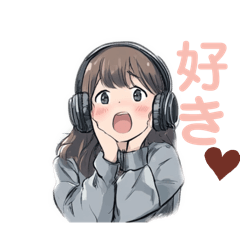 [LINEスタンプ] ゆる可愛い女の子(日常使い）