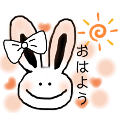 [LINEスタンプ] うさみんパート2