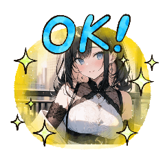 [LINEスタンプ] JAPANかわちぃ子0008
