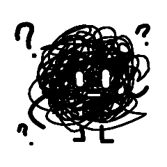 [LINEスタンプ] 指で描く絵文字