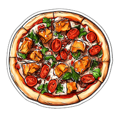 [LINEスタンプ] 私の夕食は何ですか