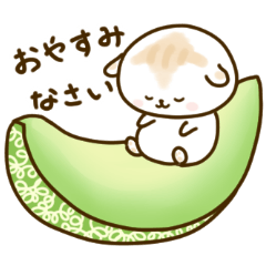 [LINEスタンプ] 夏の日常♡こもちいぬ