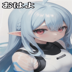 [LINEスタンプ] レジャースポーツ女の子7
