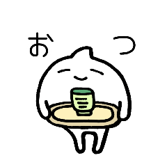 [LINEスタンプ] シロモン1＊クセつよ〜