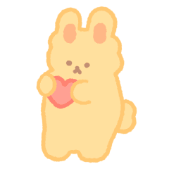 [LINEスタンプ] ウサギのチェリー