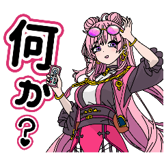 [LINEスタンプ] 桃色楽園 ピンク髪ヒロインズ 第2弾