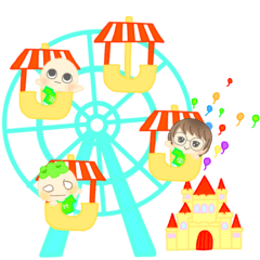 [LINEスタンプ] 特典！似顔絵スタンプ