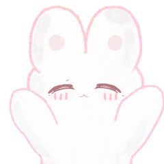 [LINEスタンプ] かまってうさぎのスタンプ