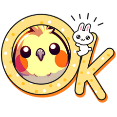 [LINEスタンプ] 可愛いインコたちの姿