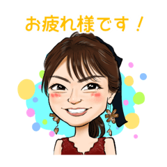 [LINEスタンプ] りりのほんわかにがおえスタンプの画像（メイン）