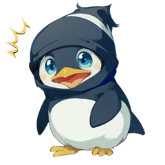 [LINEスタンプ] ファンタジックモンスターペンギン(日本版)