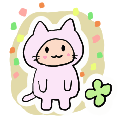 [LINEスタンプ] 猫子ちゃんのスタンプ（本厚木事業所）