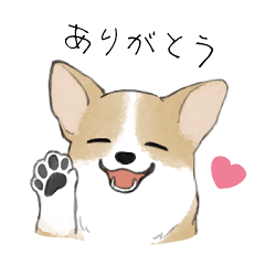 [LINEスタンプ] コーギーの毎日使えるスタンプ