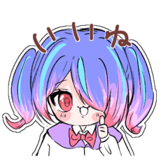 [LINEスタンプ] 使いやすい！うみいろパレット創作スタンプ