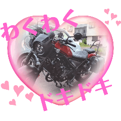 [LINEスタンプ] バイクでスタンプ