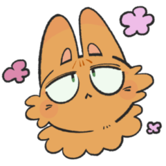 [LINEスタンプ] 長毛茶トラのふうちゃんの画像（メイン）