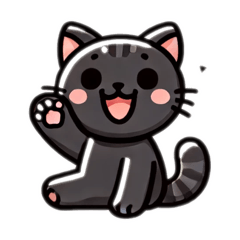 [LINEスタンプ] キジトラ猫イラストスタンプ