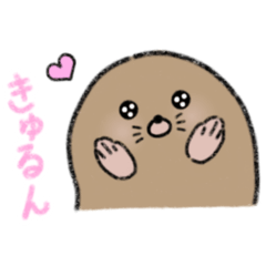 [LINEスタンプ] モグラン