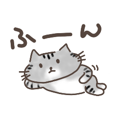 [LINEスタンプ] どんなときでもねこ