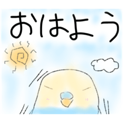 [LINEスタンプ] ☀︎元気いっぱいインコちゃん①