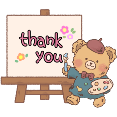 [LINEスタンプ] Teddy Lovely Bear