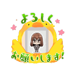 [LINEスタンプ] なんだかんだ頑張ります